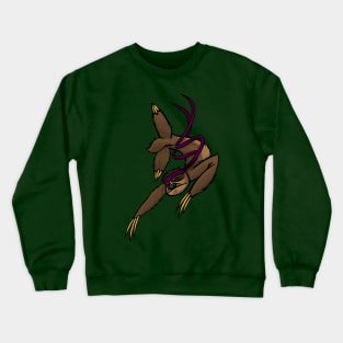 Ninja Sloth Crewneck Sweatshirt